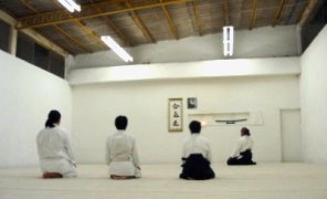 Aikido Tentokai Xalapa, start of class